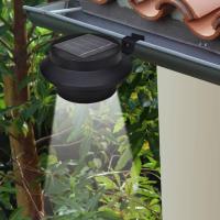 vidaXL 6x Focos para Valla de Jardín LED Energía Solar Luz de Exterior Color Blanco,  Negro, y mas - details 1