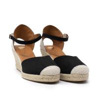 TINA KIZ 29S-5 ARENA Alpargatas de mujer 34929 25V VALENCIANA CORREITA SUEDE NEGRO - details 0
