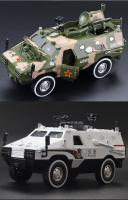 Modelo De Coche Blindado De Riot 1:24 Escala Juguete De Metal Con Luz Y Música 7 Puertas Abiertas Vehículo Militar Todoterreno Regalos Para Niños - details 13