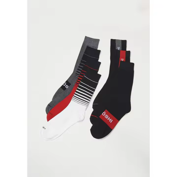 Koroshi Pack 7 calcetines largos hombre - 1