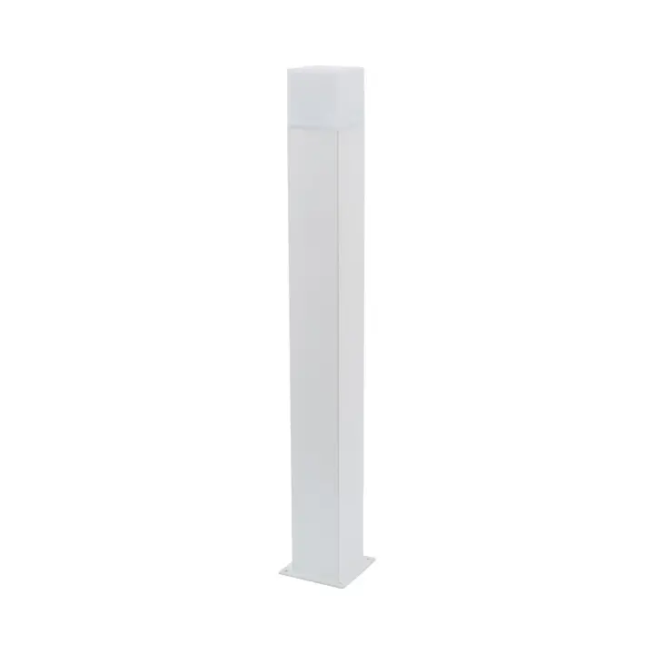 Ledkia Baliza Exterior Superficie Pie 74cm Augusta Blanca Blanco - 1