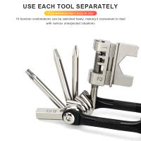 Herramienta Multifuncional Para Bicicleta 11 En 1 Con Cortador De Cadena Llave Y Destornillador Para MTB Bicicleta De Montaña Y Carretera Reparación Multitool - details 1