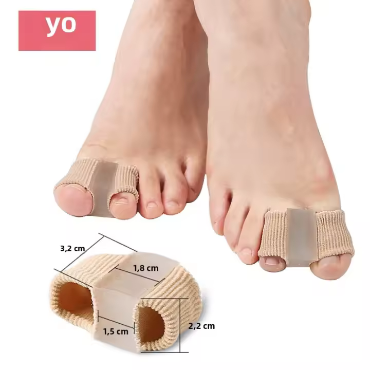 Corrector De Bollo En El Pie PUTIMI 1PCS Separador De Dedos Silicona Ortopédico Ajustador De Ñame Corregidor De Pies Sin Electricidad Tamaño Único - 1