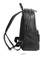 Mochila De Cuero Genuino 100% Para Hombres Moda Natural Negocios Lujo Con Capacidad Para Portátil De 15.6 Pulgadas Bolsa Escolar Para Estudiantes Y Chicos - details 15