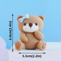 Toppers De Pastel Oso Oscuro Para Fiesta De Cumpleaños De Niños Y Niñas Decoración De Pastel Con Letras Oso Estrellas Nubes Para Baño De Muyerno - details 23