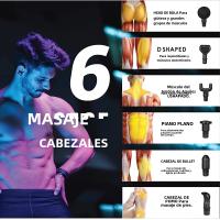 Pistola de masaje de Alta frecuencia, masajeador eléctrico de relajación corporal, muscular, with Bolsa portátil para Fitness - details 2