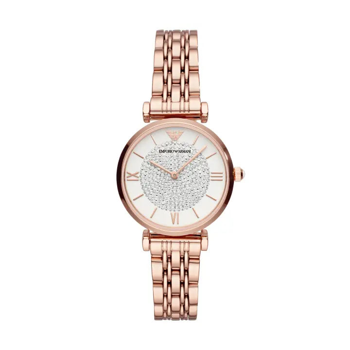 Emporio Armani Reloj  STAINLESS STEEL，ROSE GOLD，QUARTZ/2 HAND AR11244 - 1