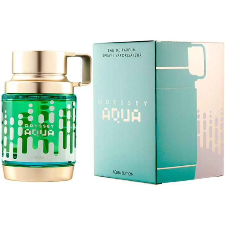 Armaf Odyssey Aqua Eau de Parfum Hombre 100 ml – Perfume Fresco, Aromático, Amaderado y de Larga Duración — oferta en Miravia