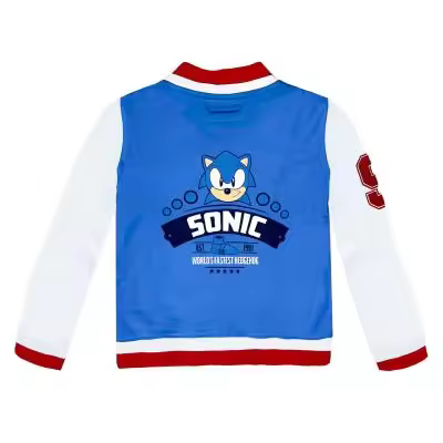 CHAQUETA COTTON BRUSHED BASEBALL SONIC - 1