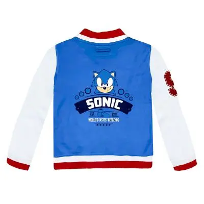 CHAQUETA COTTON BRUSHED BASEBALL SONIC - 1