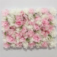 Pared De Flores Artificiales Rosa De Seda Para Decoración De Bodas Bebés Y Navidad Estilo De Hojas Verdes Y Rosas Tamaño Grande - details 37