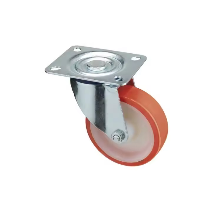 Rueda Industrial Poliuretano Wolfpack 100 Mm 30 Mm 100x80 Mm - 1
