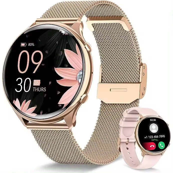 Reloj Inteligente 2025 Nuevo Función HD Llamada Modo Deportivo 120 + para Android iOS regalo para Mujeres Ritmo Cardíaco Arterial Marca - 1