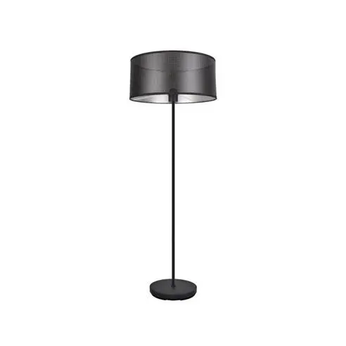 FABRILAMP Lámpara de Pie Salon Anastasia 1xe27 Negro/Negro-Plata 159x40x40 Cm - Elegante Diseño - 1