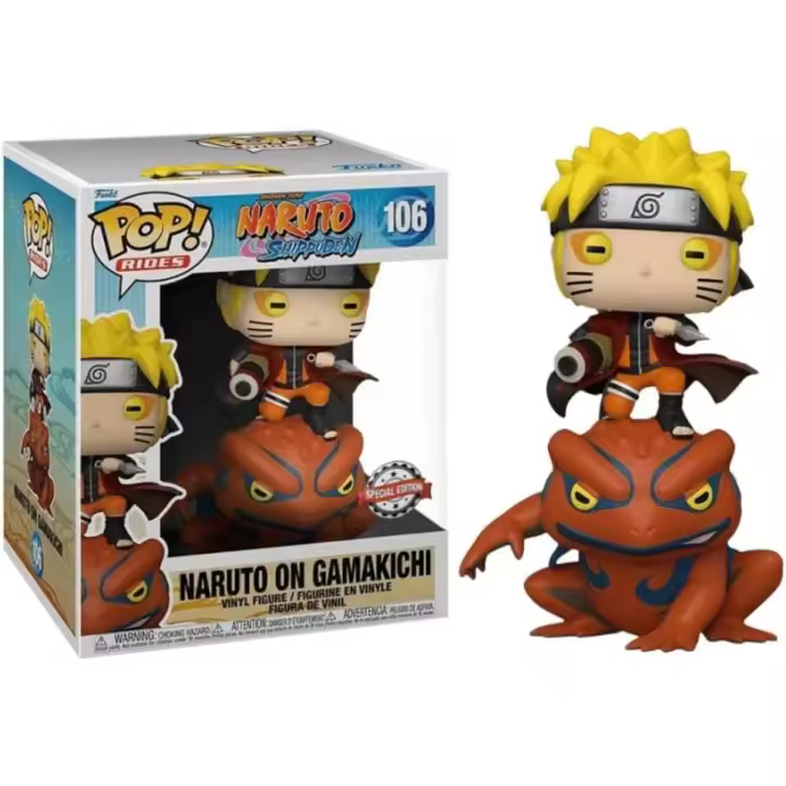 Funko pop Naruto on Gamakichi 106 Naruto Shippuden - 1