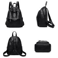 Mochila De Cuero Para Mujer 2024 Alta Calidad Bolsa De Lujo Diseñadora Gran Capacidad Casual Mochilas Sac a Dos Para Niñas - details 2