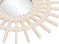 STARLER-juego de 3 Espejos redondos Plastico pequeños para decoración de pared decoración de pared para sala de estar, dormitorio y baño 25CM - details 3