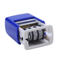 Estampador De Fecha En Tinta 4MM Con Inversión De Color Rojo Azul Negro Operación Suave Versión Inglesa Stamping Accurate Base Ancha Suministros - details 6