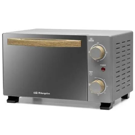 Horno de Sobremesa Orbegozo HO 995/ 800W/ Capacidad 10L/ Gris - 1