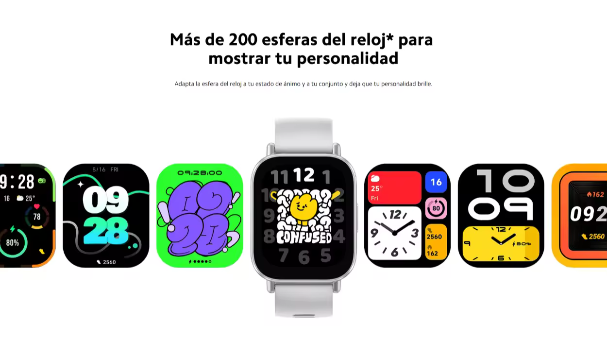 Xiaomi Redmi Watch 5 Active - Llamadas BT, Pantalla 2", Monitor Cardíaco, 140 Modos Deportivos, 18 Días Autonomía - details 6