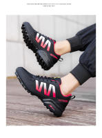 Zapatos De Senderismo Impermeables Para Hombres Y Mujeres Zapatillas De Treking Con Cordones Para Escalada Y Caza Tácticas Outdoor Trainers Caminar Mesh Con Suela TPR Adecuados Para Principiantes - details 11