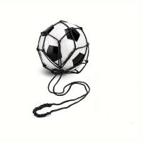 Bolsa De Entrenamiento Para Fútbol Portátil 1pc Durable De Nylon Fácil De Transportar Para Hombres Y Mujeres Sin Balón Incluido - details 3