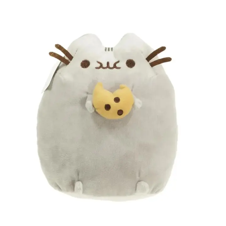 Muñeco De Peluche Gato Simulado 15CM Juguete Suave Para Niños Y Niñas Regalo De Cumpleaños Decoración De Almohada De Gatito Blanco Y Gris - 1