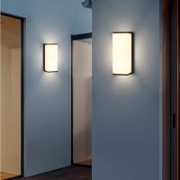 Lámpara De Pared Exterior Moderna LED Impermeable IP65 Para Balcones Jardines C�fes Luz De Porche 110v 220v Instalación Por Montaje Incluye Bombillas - details 4