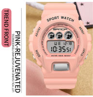 Reloj Deportivo Militar SANDA G Style Para Hombre Y Mujer Pantalla Digital LED Reloj Luminoso Resistente Al Agua Con Luz Trasera Y Alarmas - details 2