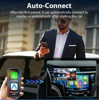Adaptador Wireless Carplay 2en1 Android Auto USB Inteligente Tripodpie Para Coches Havel Kia Volvo Audi MG VW Hyundai Jeep Plug And Play 5G Wifi FOTA Update - details 8