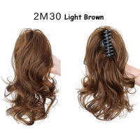Pelucas Sintéticas Con Cabello Rizado Fuerte Para Niñas Peluca De Media Cola Princesa Lindo Clip En Cabello Alta Caudal De Cabello - details 1