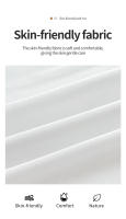 Sábana Adaptada Con Banda Elástica De Color Sólido Antideslizante Para Cama Single Double King Queen Cubierta De Matraces Ajustable - details 3