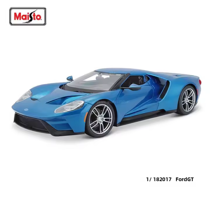 Maisto 1:18 Coche De Colección Ford GT 2017 Superdeportivo Modelo Clásico De Aleación Modelo De Corte De Metal Regalo Para Coleccionistas Y Niños - 1