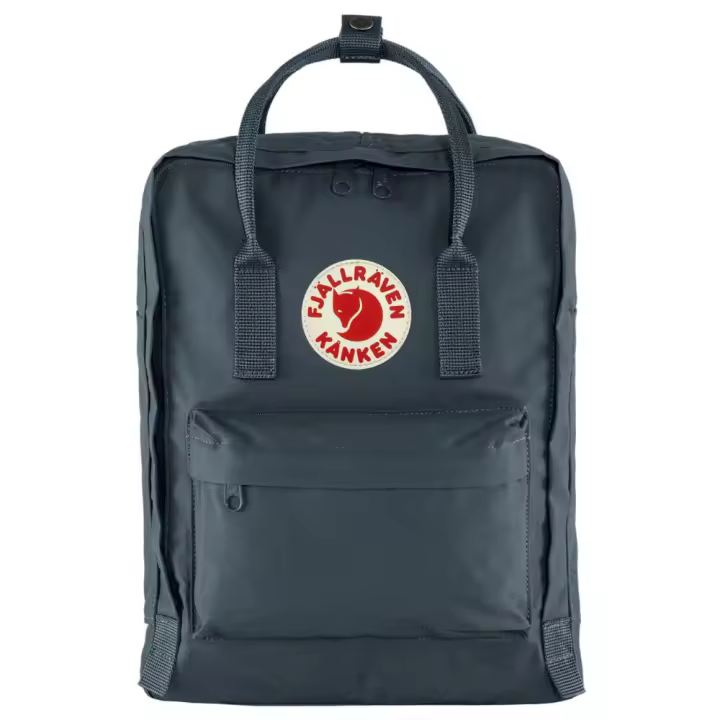 Mochila Azul Fjallraven Kanken Navy 16L Resistente y Versátil - 1