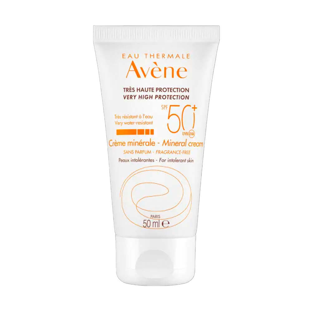 Avene Solar Spf50+ Crema Pantalla Física 50 ml