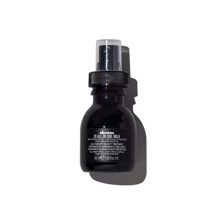 Davines - OI ALL IN ONE MILK ( Sin Aclarado ) - Natural - 50 ML/135 ML - Protege, cuida, rejuvenece - 1