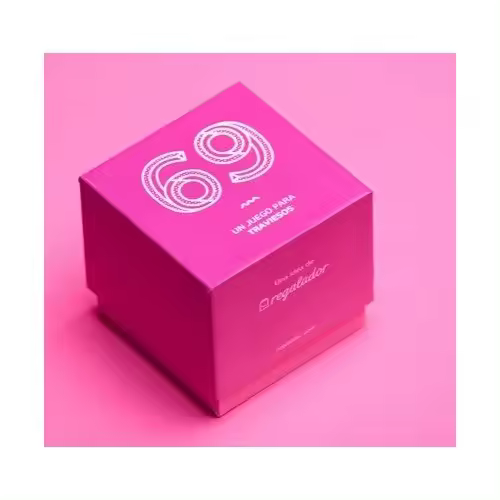 REGALADOR Juego de Mesa Travieso 69 Party para Parejas 7x7x7 Cms - Diviértete con Tu Pareja - 1