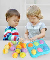 Juego De Educación Matemática Montessori Para Niños 12PCS Juguetes Inteligentes De Huevos Y Tornillos 3D Puzzle Educativo Para Niños Entre 3 Y 12 Años - details 33