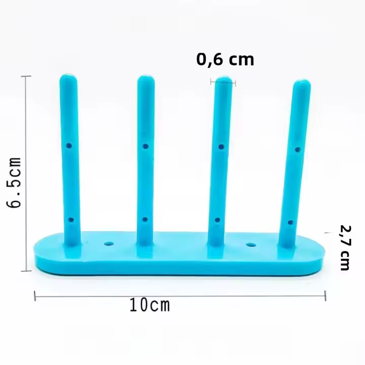 Soporte Magnético Para Hilo Y Bobina Organizador De Almacenamiento Para Costura Máquina De Tejido Plástico Sin Marcas De Químicos - 1