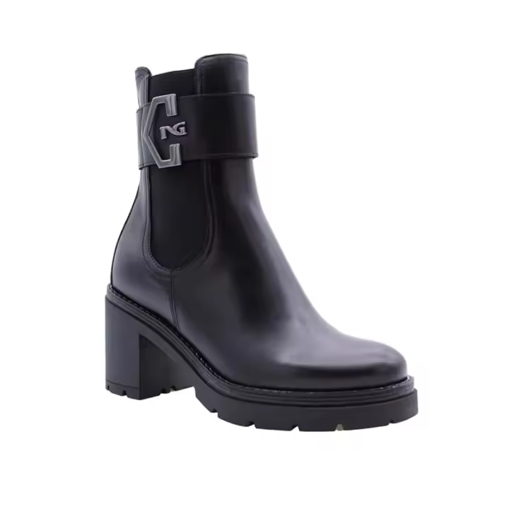 BOTIN NERO GIARDINI TACON 5 CM. - 1
