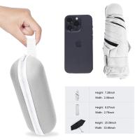Paraguas Capsule Pequeño Y Portátil De Color Sólido Protección Contra El Sol Y Lluvia Para Mujeres Uso Dual - details 1