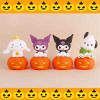 Lámpara De Noche De Calabaza Sanrio Con Tema De Halloween Cinnamoroll Kuromi My Melody Pochacco Para Decoración Del Hogar Y Regalo De Juguete - details 0