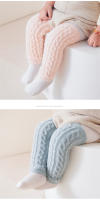 Calentadores De Piernas Para Bebés Niñas Y Niños Estilo Moderno Gruesos Y Cálidos Guantes De Rodilla Accesorios Calientes De Invierno Calcetines De Rodilla Unisex - details 6