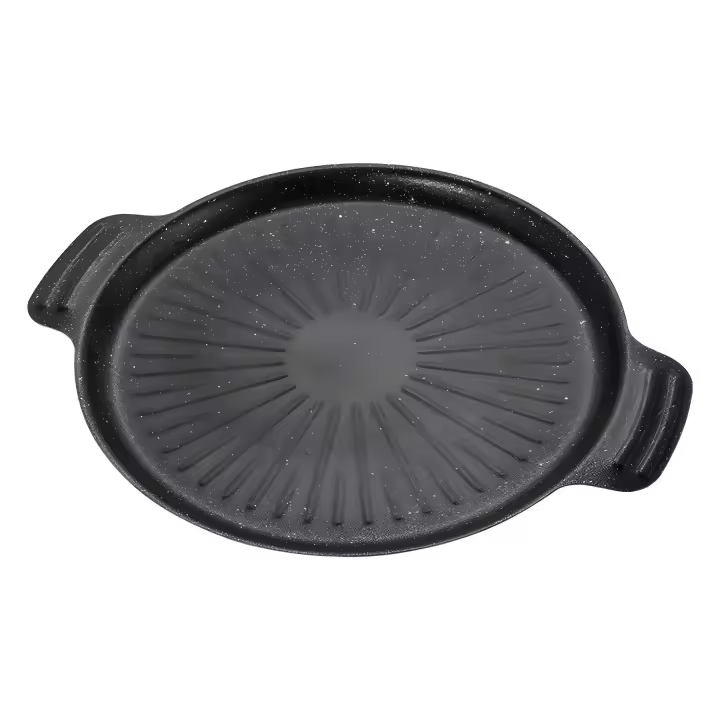 Bandeja para barbacoa de placa de hierro, bandeja para barbacoa de estufa de gas para acampar al aire libre - 1