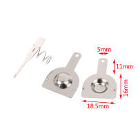100pcs Placa De Contacto Individual Positivo Y Negativo 18650 Con Resorte 16x18.5mm 50 Pares Material De Acero Inoxidable Para Electrónica Industrial - details 7