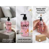 Lubido Anal Lubricante Base Agua 250ml - Alta Viscosidad y Larga Duración - Sin Parabenos, Textura Sedosa, Ideal para Principiantes y Expertos - details 1