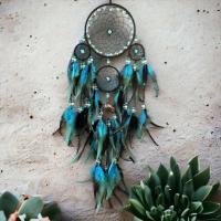 1pcs Colgante De Soñador De Árbol De La Vida Azul Estilo Bohemio Decoración Para El Hogar Y Las Paredes Regalo Para El Nuevo Hogar - details 0