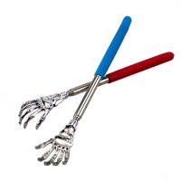 Masajeador De Espalda Telescopio En Acero Inoxidable Scratcher Extensible Alivio Del Picor Regalo Para Hombres Adultos Herramienta De Masaje Para El Cuerpo - details 3