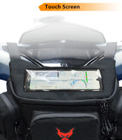 Bolsa De Manillar Para Motocicleta Bolsa De Tanque De Combustible Con Pantalla Táctil Para Escucha De Música Y Navegación Compatible Con XMAX NMAX FORZA VESPA - details 16