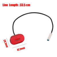 Fender Freno LED Para Xiaomi 1S Mi3 / Pro2 Patinete Eléctrico Luz Trasera De Seguridad Anteojos De Parada Piezas De Accesorios De Scooter - details 7